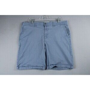Penguin by Munsingwear Shorts Blue Stretch Fit 38 Faded Casual Lounge Summer